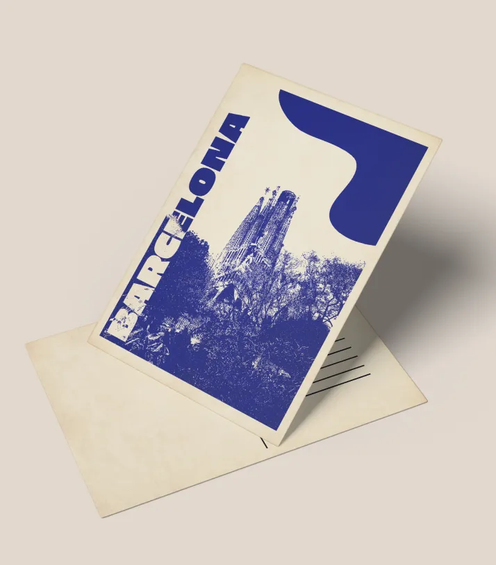 Set de cartes postales